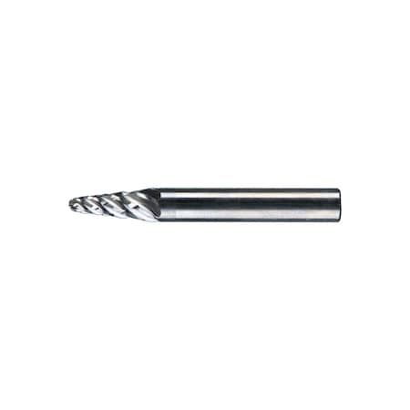 Pferd Carbide Bur - 14Deg Taper, STEEL Cut - 1/4 x 5/8 x 1/4 Shank - SL-1 25138